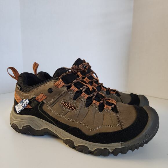 KEEN Men's Targhee 4 Low Height Durable Waterproof Hiking Shoes, US 12 wide - Picture 2 of 9